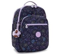 Sac À Dos Fille Kipling Seoul College Extra Unicorn Star 44 Cm - Avec Compartiment Ordinateur Bleu / Violet TU