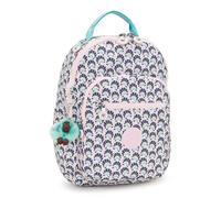Sac À Dos Fille Kipling Seoul S Coquillages 35 Cm - Avec Poche Pour Tablette Bleu / Rose TU