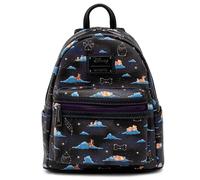 Sac Ã dos fille Loungefly Disney Classic Clouds Noir 22,5x26,2x11,2 cm