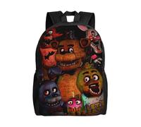 Sac à dos Five Nights At Freddy's pour enfants, cartable, sac de voyage pour garçons, filles et adolescents - SYS347 Noir