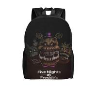 Sac à dos Five Nights At Freddy's pour enfants, cartable, sac de voyage pour garçons, filles et adolescents - SYS365 Noir