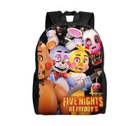 Sac à dos Five Nights At Freddy's pour enfants, cartable, sac de voyage pour garçons, filles et adolescents - SYS323 Noir