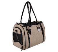 Sac À Dos Flamingo Cilou Marron 37x24x31cm Pour Animaux Jusqu'À 3kg