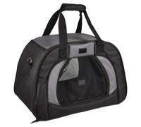 Sac À Dos Flamingo Doris Noir 48x29x31 Cm Pour Chiens Jusqu'À 7 Kg