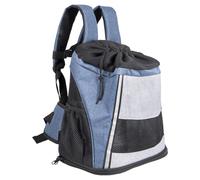 Flamingo Chiens Poche Frontale Timi Bleu,34 x 25 X 37 CM, Neuf