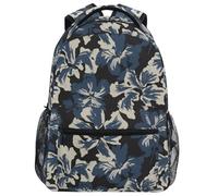 Sac À Dos Flower Brush Ink Rucksack Loisir Cartables Unisexe Sac A Dos Scolaire pour École Voyage Randonnée 29X40CM