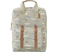 Sac à dos Cartable maternelle Vert motif Crocodile Fresk® - Cartable