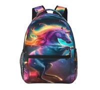 Sac À Dos Galaxie Des Licornes Cosmiques Sac D'École Pour Tendance
