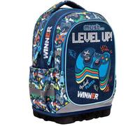 Sac à dos Gamer Level up 43 CM - 2 Cpt