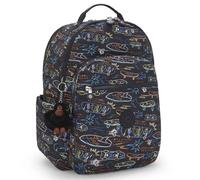 Sac À Dos Garçon Kipling Seoul College Extra Skate 44 Cm - Poche Pour Ordinateur Noir / Multicolore TU