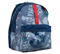 Sac À Dos Garçon Nerf En Textile Imprimé Camouflage 2 Compartiments Bleu / Rouge / Bleu TU