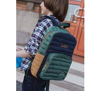 Sac à dos garçon personnalisable Skate academy vert TU