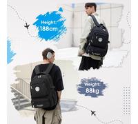 Sac À Dos Garcon Pour Adolescent, Sac College Garcon Renforcé Pour Pc Portable De 15,6 Pouces, Sac D'École Décontracté À La Mode Pour Garçons 4Ème 5Ème 6Ème