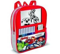 Sac A Dos Garni - - 24873 - 4 Tampons Avengers