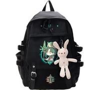 Sac à Dos Genshin Impact pour Garçon et Filles (SD1365) 32*13*45 cm Noir