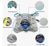 Sac À Dos Gilet D'hydratation, Léger À Bretelles Réglables, Sac À Dos De Course Avec Design Réfléchissant, Sac À Dos Isolant Réfléchissant Respirant Pour Escalade Randonnée Cyclisme Cyclisme Femme