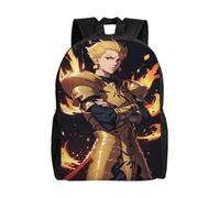 Sac à dos Gilgamesh Anime, sac de voyage imprimé en 3D, sac à dos décontracté - SYS317 Noir
