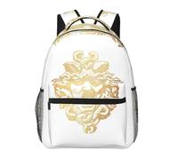 Sac à dos Grèce antique Méduse Gorgone Style vintage Garçons Filles Livre Enfants École Dessin animé Enfants Sac à dos Épaule Halloween et Noël cadeaux