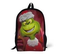 Sac à dos Grinch, sac à bandoulière basique, cartable, sac à dos - XTYD1919 Noir