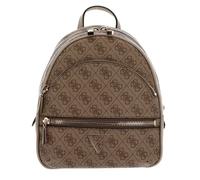 Sac à dos - GUESS - Manhattan Backpack M - Beige taupe - Logo chic - 21x25x10 cm