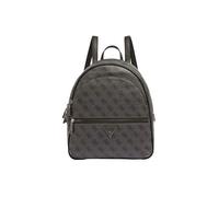 GUESS Manhattan Large Backpack, Sac à Femmes, Coal Logo, Taille Unique