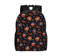 Sac à dos Harry Potter pour adolescent, cartable en toile, sac à dos pour ordinateur portable, unisexe - HXN2094 Noir