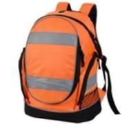 Sac à dos haute visibilité sécurité cycliste motard - Shugon 8001 HI-VIZ - orange fluo G