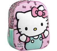 Sac à dos Hello Kitty pour enfants, design original et grand espace pour filles | Sac à dos d'école Hello Kitty rose avec bretelles rembourrées et fermeture éclair résistante