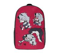 Sac à dos Helluva Boss Loona, sac à bandoulière basique, sac à dos, cartable, sac à dos - XTYD1666 Noir