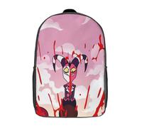 Sac à dos Helluva Boss Moxxie, sac à bandoulière basique, sac à dos, cartable, sac à dos - XTYD1699 Noir