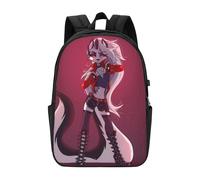 Sac à dos Helluva Boss pour voyage, école, collège, cartable - CASE1297 Noir