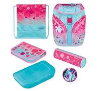 Sac à dos HERLITZ Softlight Plus Greenline Pink Bubbles - Pour fille en primaire
