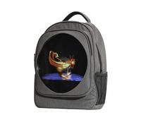 Sac à dos holographique 3D LED, projecteur Hexagonal, sac, écran de ventilateur, lecteur publicitaire