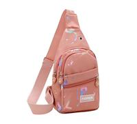 Sac a Dos Homme, Sacoche Femme Bandouliere Petit Pochette Sac Sacs Bandoulière Rose, Banane Léger Et Étanche Saccoche Sling Bag De Poitrine Voyage Sport Et Tourisme Pour Hommes Et Femmes