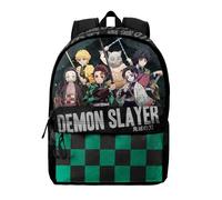 Sac à dos HS FAN 2.0 - KARACTERMANIA - Demon Slayer Kimetsu no Yaiba - Noir - Mixte - Polyester