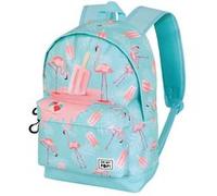 Oh My Pop! Ice Flamingo-Sac à Dos HS Fan 2.2, Turquoise, 31 x 44 cm, Capacité 24 L