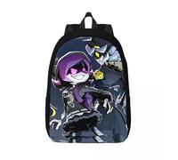 Sac à dos humoristique avec drones meurtriers et portier Uzi pour adolescents, ideal pour l'ecole, le lycée ou l'université Noir