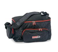 Sac à dos hybride CAT Tackle Hopper - Uni - En polyester imperméable - Avec 3 poches extérieures et bretelles - Pour la pêche au poisson-chat - 48 x 38 x 22 cm - Noir/camouflage