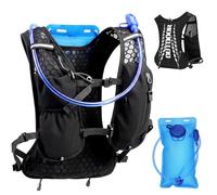 Sac à Dos hydratation 2L pour Running, Cyclisme, randonnée, Marathon, Trail Running, Alpinisme - Léger avec Bandes réfléchissantes, sifflet, Bretelles Ajustables pour Homme Femme