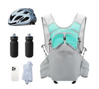 Sac À Dos Hydratation pour Randonnée - Sac à Dos d'Hydratation pour Course à Pied - Léger pour VTT De Jour Sportif pour Raves en Plein Air Randonnée Course À Pied Jogging en Montagne Festival
