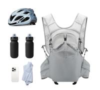 Sac à dos Hydration avec 2 L Water Bladder - Pack léger pour la course, la randonnée, le cyclisme, le cyclisme, le cyclisme | Ajustement confortable et réglable | Reservoir Leakproof | Outdoor Sports