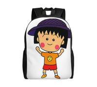 Sac à dos i259 Chibi Maruko-chan pour un usage quotidien, sacoche légère et imperméable, sac de grande