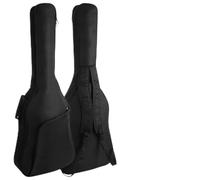 Sac à dos imperméable pour guitare de 96,5 cm/99,1 cm, rembourrage de 1,1 cm, double sangles réglables et grande poche avant, ajustement universel