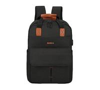 Sac a Dos Imperméable Sac à Dos pour Ordinateur Portable Elegant Antivol avec Port de Charge USB pour Collège Voyage Loisir Travail Affaire Noir
