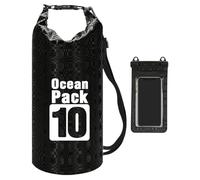Sac À Dos Imperméable - Sac Sec Flottant Imperméable | Rolling Top Imperméable Imperméable, Sac À Dos De Voyage Imperméable, Imperméable Flottant Pour Camping Cames, Noir , riferimento alla