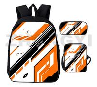 Sac à dos imprime 3D pour homme, cartable, motif anime CS GO, Counter Strike, jeu de tir, CSGO Noir