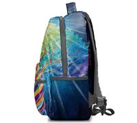 Sac à dos imprimé arbre de vie arc-en-ciel : sac à dos tendance 3D, sac à dos de voyage pour adolescent, sac à dos d'école de 40,6 cm, Print 2, 44