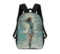 Sac À Dos Imprimé En 3D Dancing in The Rain Sacs D'école Pour Enfants, Sacs À Livres, Sac À Dos De Voyage Léger, Sac D'école Pour Garçons Et Filles, Élèves Du Collège 17inch