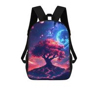 Sac À Dos Imprimé En 3D Pour Enfants Cosmic Tree of Life Space Planets Nature Landscape, Sac À Dos Tendance Pour L'école, Les Voyages Et Les Loisirs, Grand Sac À Dos Pour Garçons Et Filles 17inch