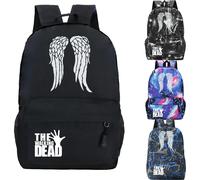 Sac à dos imprimé The Walking Dead, sac à dos de voyage pour adolescents, sac d'école à la mode pour étudiants, garçons et filles, sac à dos pour ordinateur portable The Walking Dead 4